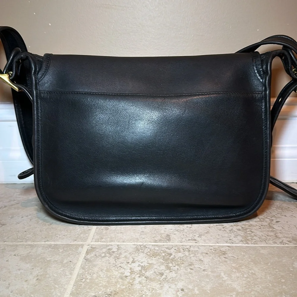 Vintage Coach Patricia Legacy  BLACK - Picture 2 of 9